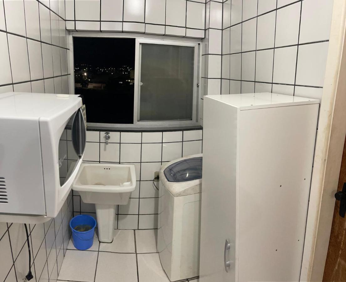 Apartamento Guarapari pé na areia com Wi-Fi e Garagem Exterior foto
