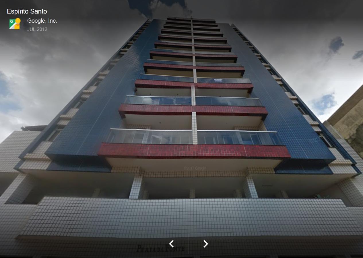 Apartamento Guarapari pé na areia com Wi-Fi e Garagem Exterior foto
